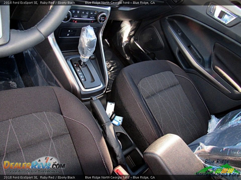 2018 Ford EcoSport SE Ruby Red / Ebony Black Photo #23