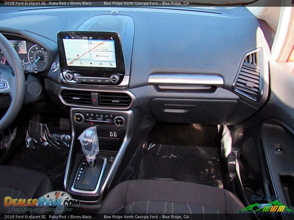 2018 Ford EcoSport SE Ruby Red / Ebony Black Photo #26