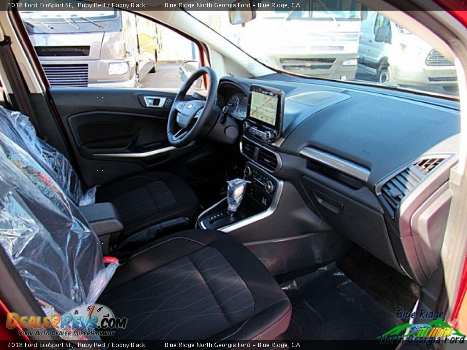 2018 Ford EcoSport SE Ruby Red / Ebony Black Photo #30