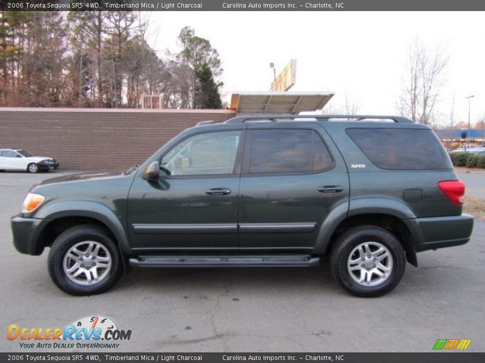 2006 Toyota Sequoia SR5 4WD Timberland Mica / Light Charcoal Photo #7
