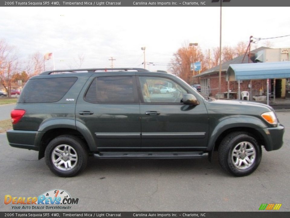 2006 Toyota Sequoia SR5 4WD Timberland Mica / Light Charcoal Photo #11