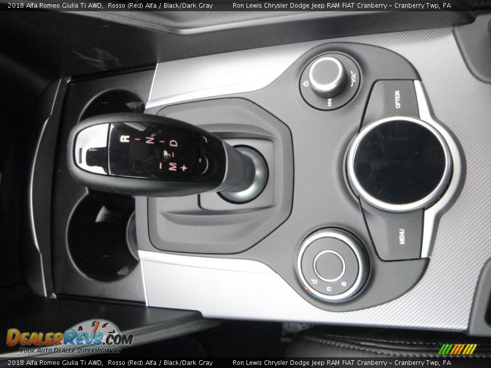 2018 Alfa Romeo Giulia Ti AWD Rosso (Red) Alfa / Black/Dark Gray Photo #29