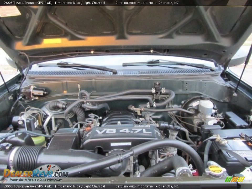 2006 Toyota Sequoia SR5 4WD Timberland Mica / Light Charcoal Photo #25