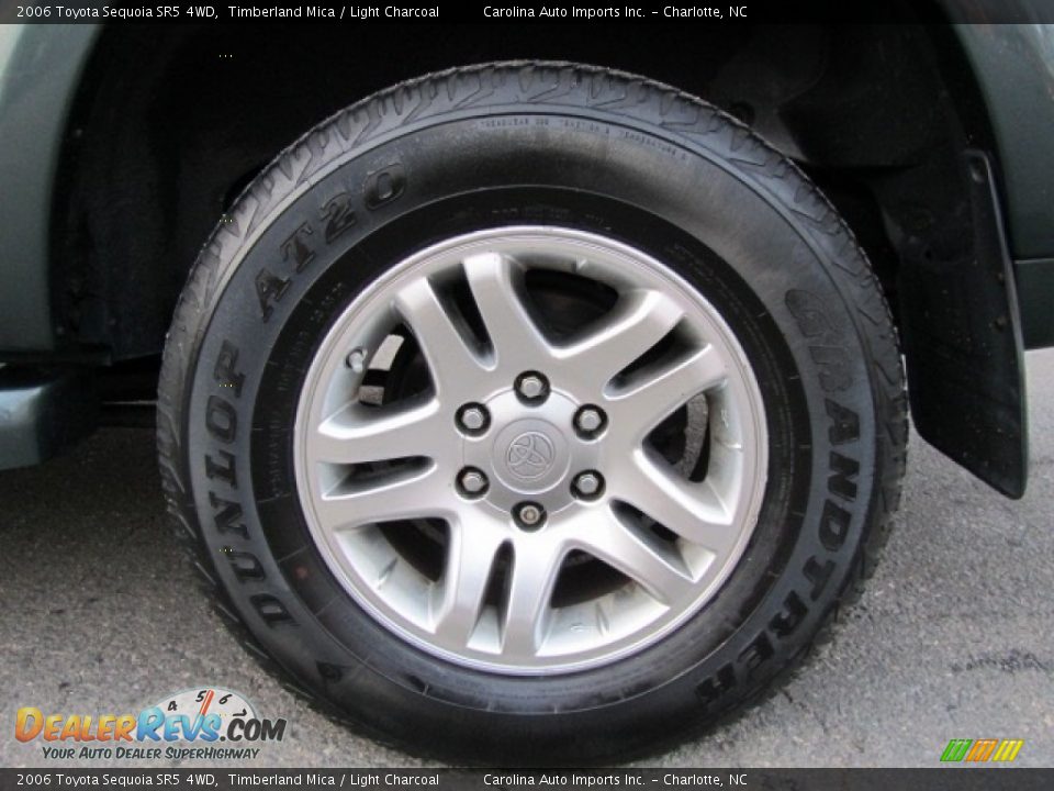 2006 Toyota Sequoia SR5 4WD Timberland Mica / Light Charcoal Photo #26