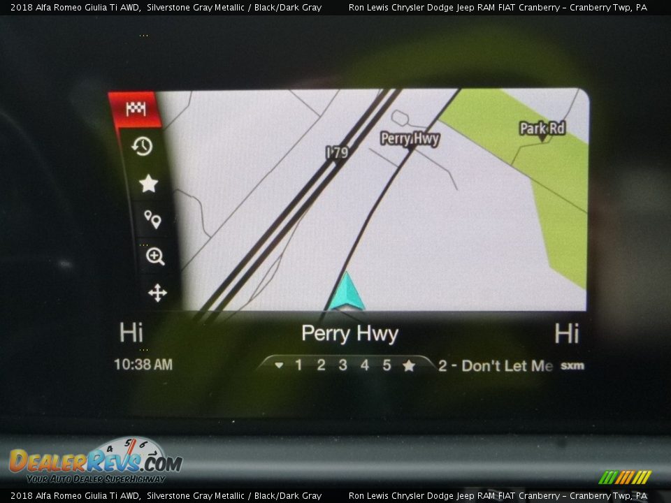 2018 Alfa Romeo Giulia Ti AWD Silverstone Gray Metallic / Black/Dark Gray Photo #24
