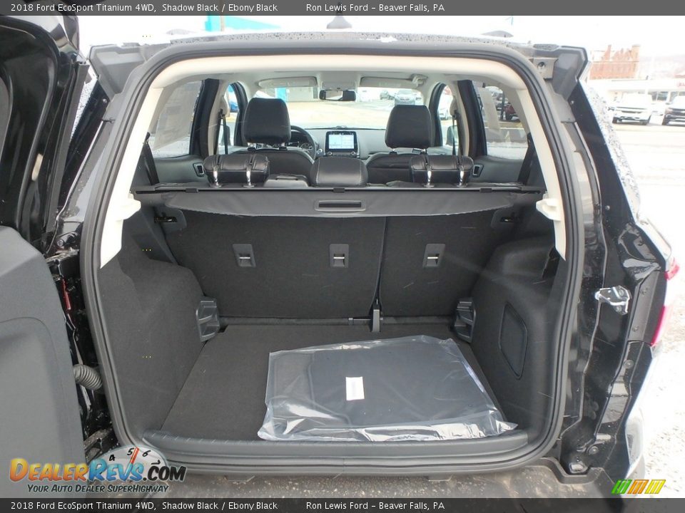 2018 Ford EcoSport Titanium 4WD Shadow Black / Ebony Black Photo #5