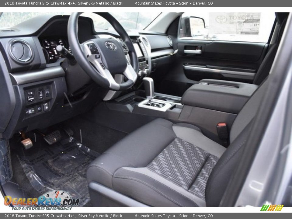 2018 Toyota Tundra SR5 CrewMax 4x4 Silver Sky Metallic / Black Photo #5