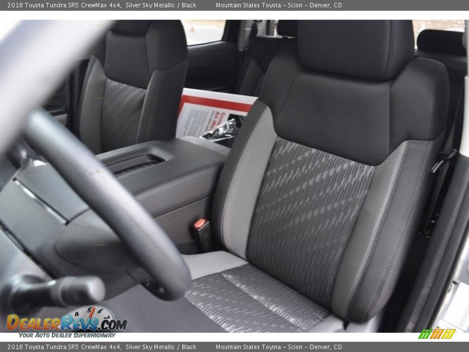 2018 Toyota Tundra SR5 CrewMax 4x4 Silver Sky Metallic / Black Photo #7