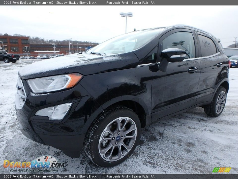 Front 3/4 View of 2018 Ford EcoSport Titanium 4WD Photo #8