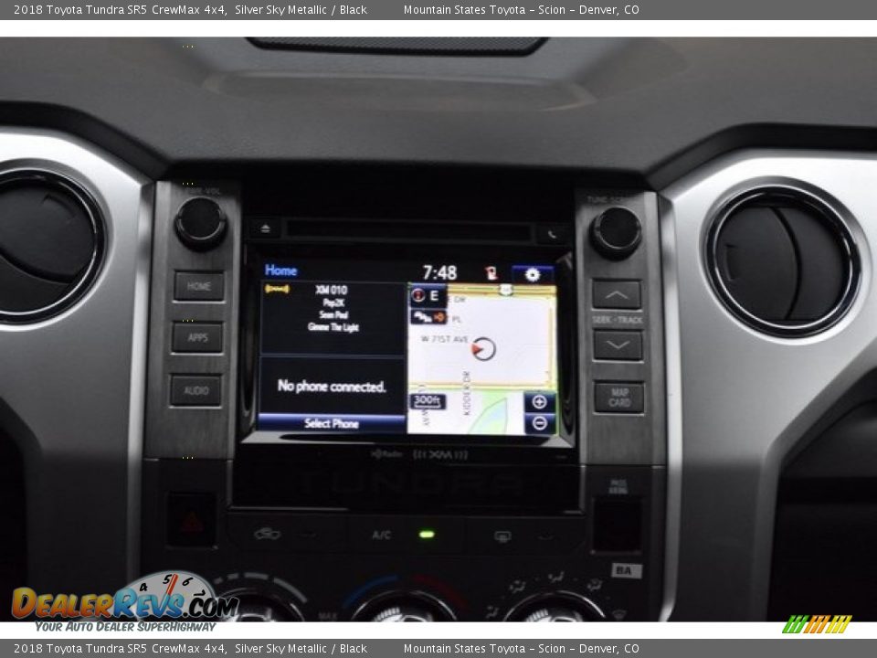 2018 Toyota Tundra SR5 CrewMax 4x4 Silver Sky Metallic / Black Photo #9