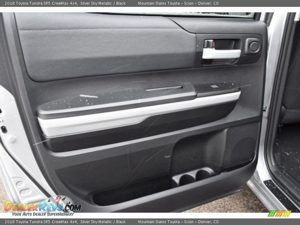 2018 Toyota Tundra SR5 CrewMax 4x4 Silver Sky Metallic / Black Photo #19