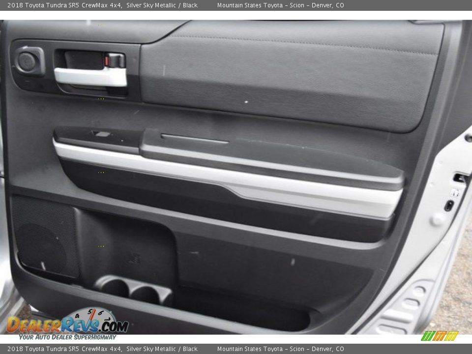 2018 Toyota Tundra SR5 CrewMax 4x4 Silver Sky Metallic / Black Photo #21