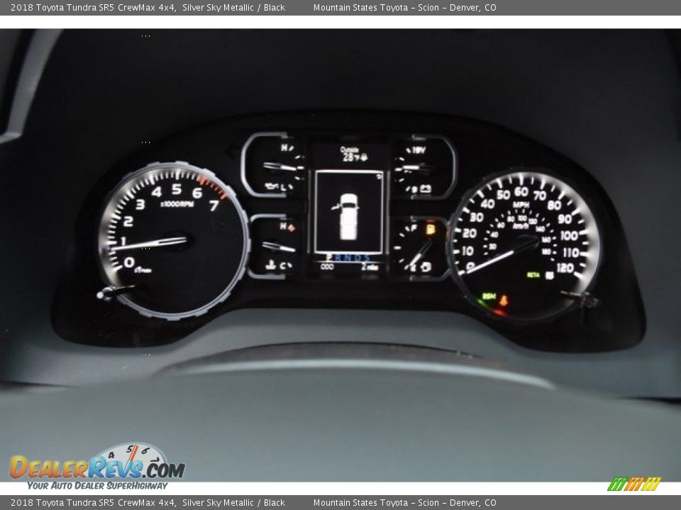 2018 Toyota Tundra SR5 CrewMax 4x4 Silver Sky Metallic / Black Photo #24