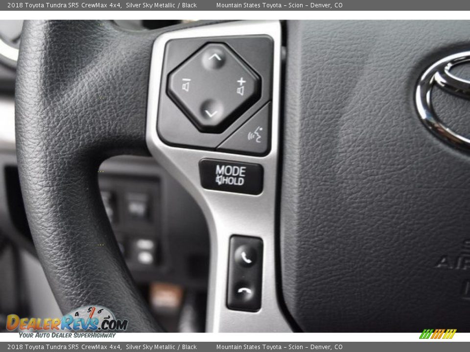 2018 Toyota Tundra SR5 CrewMax 4x4 Silver Sky Metallic / Black Photo #25