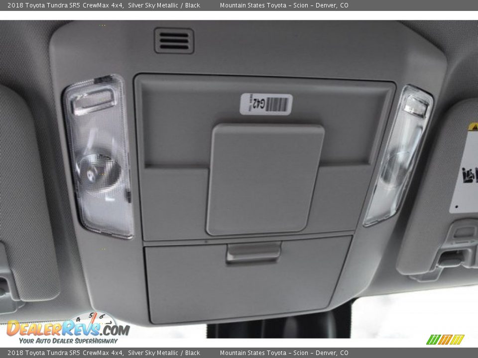 2018 Toyota Tundra SR5 CrewMax 4x4 Silver Sky Metallic / Black Photo #28