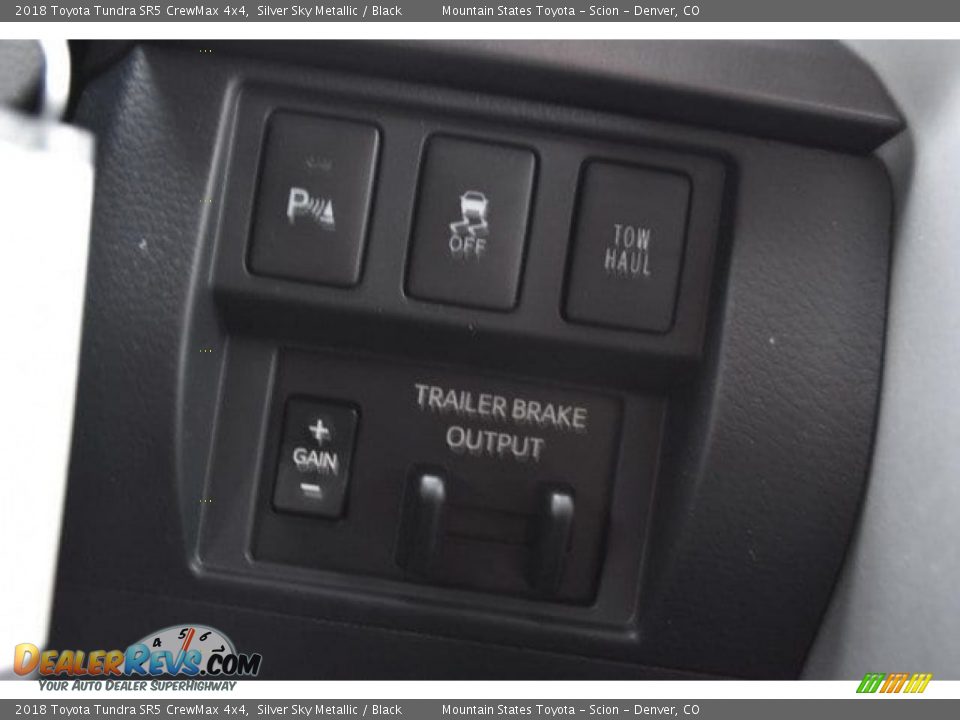 2018 Toyota Tundra SR5 CrewMax 4x4 Silver Sky Metallic / Black Photo #29