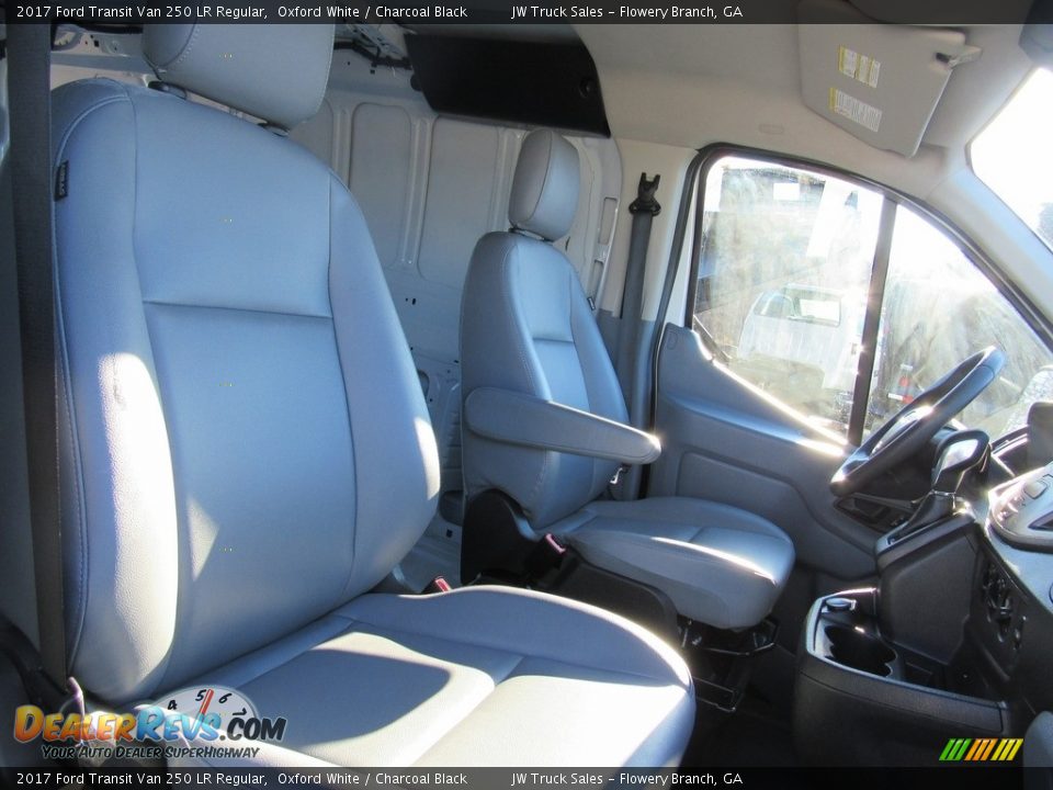 2017 Ford Transit Van 250 LR Regular Oxford White / Charcoal Black Photo #22