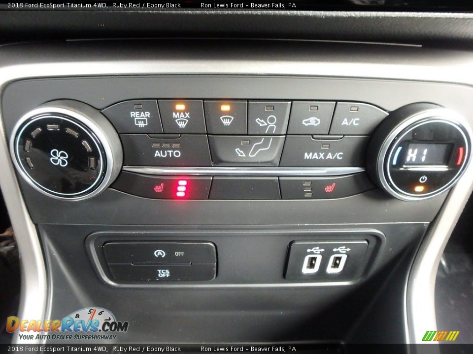 Controls of 2018 Ford EcoSport Titanium 4WD Photo #20