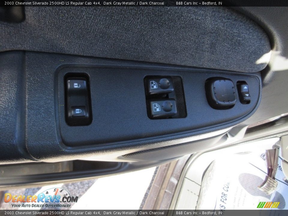 2003 Chevrolet Silverado 2500HD LS Regular Cab 4x4 Dark Gray Metallic / Dark Charcoal Photo #18