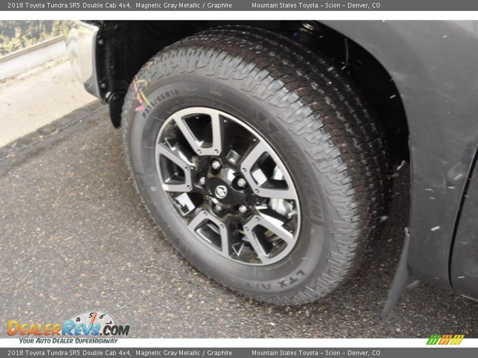 2018 Toyota Tundra SR5 Double Cab 4x4 Magnetic Gray Metallic / Graphite Photo #32