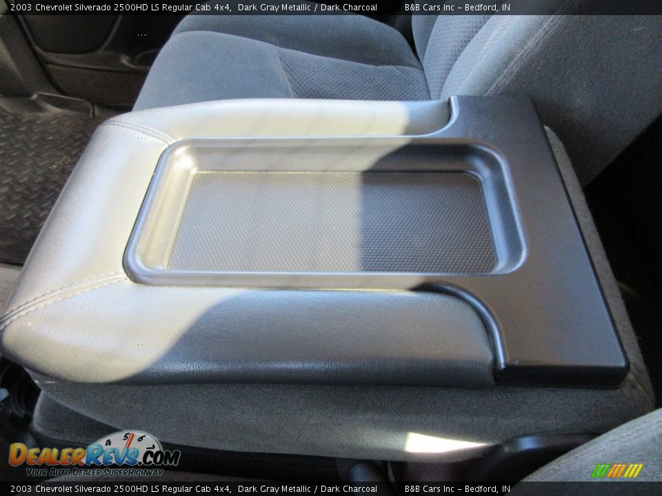 2003 Chevrolet Silverado 2500HD LS Regular Cab 4x4 Dark Gray Metallic / Dark Charcoal Photo #21