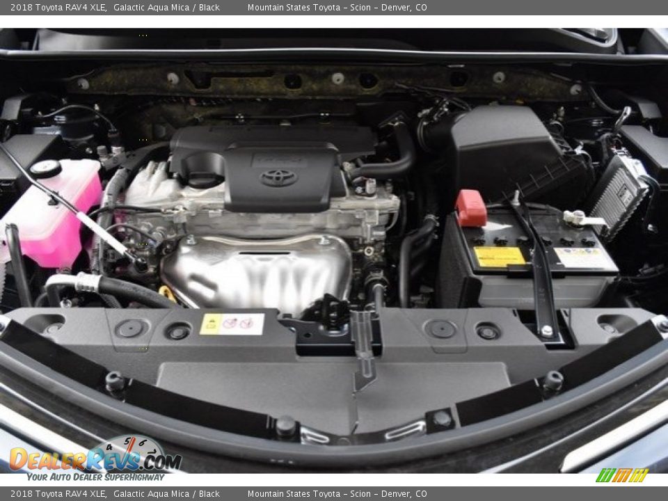 2018 Toyota RAV4 XLE Galactic Aqua Mica / Black Photo #31