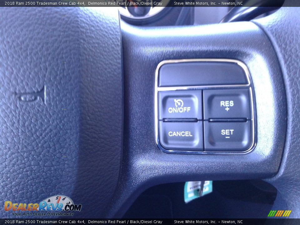 2018 Ram 2500 Tradesman Crew Cab 4x4 Delmonico Red Pearl / Black/Diesel Gray Photo #18