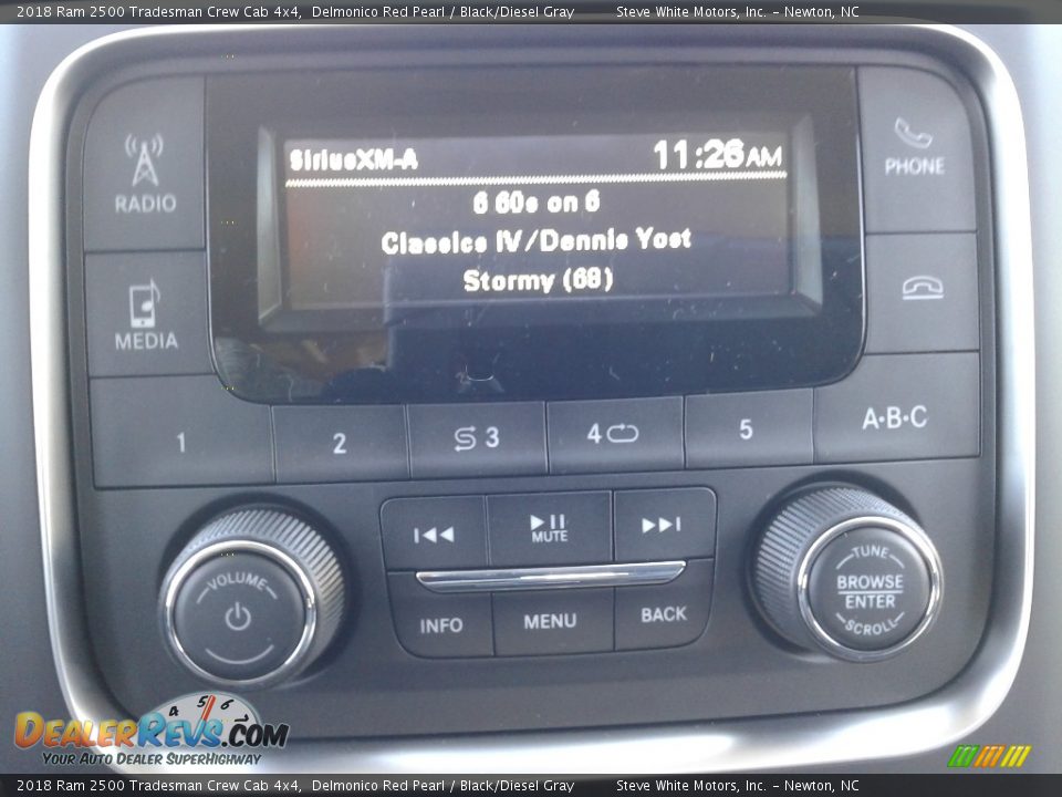 2018 Ram 2500 Tradesman Crew Cab 4x4 Delmonico Red Pearl / Black/Diesel Gray Photo #20