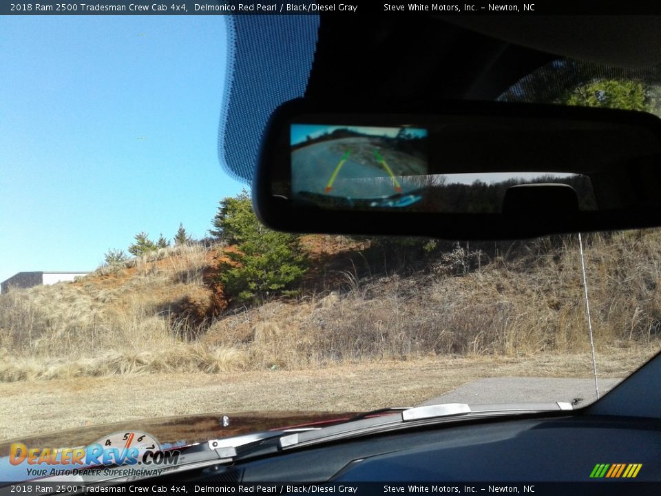 2018 Ram 2500 Tradesman Crew Cab 4x4 Delmonico Red Pearl / Black/Diesel Gray Photo #21