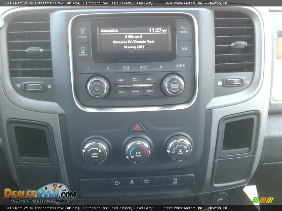 2018 Ram 2500 Tradesman Crew Cab 4x4 Delmonico Red Pearl / Black/Diesel Gray Photo #23
