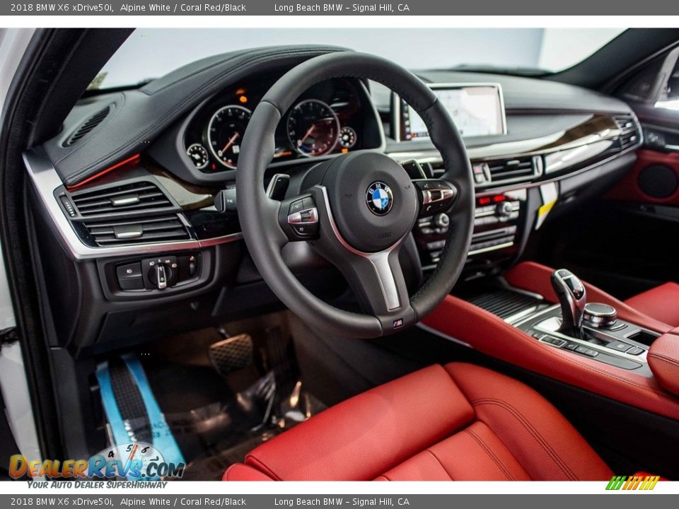 Dashboard of 2018 BMW X6 xDrive50i Photo #6
