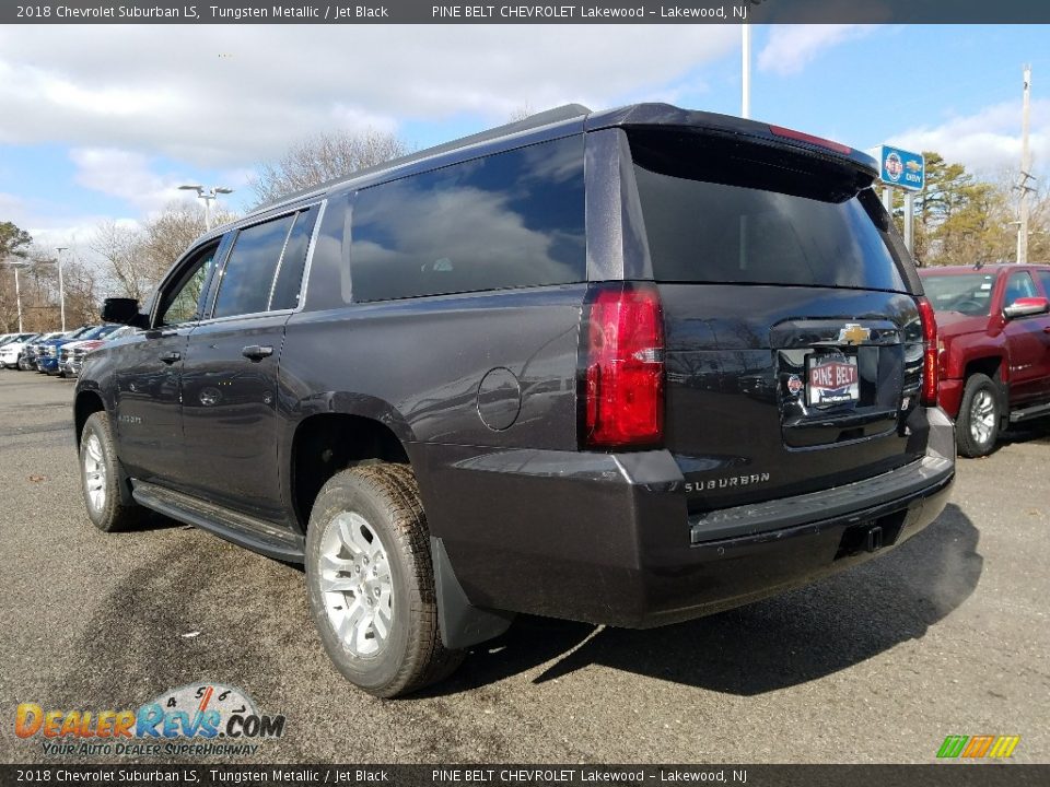 2018 Chevrolet Suburban LS Tungsten Metallic / Jet Black Photo #4