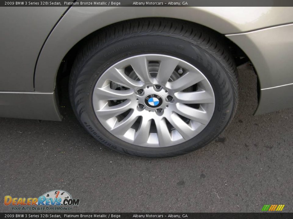 2009 BMW 3 Series 328i Sedan Platinum Bronze Metallic / Beige Photo #5