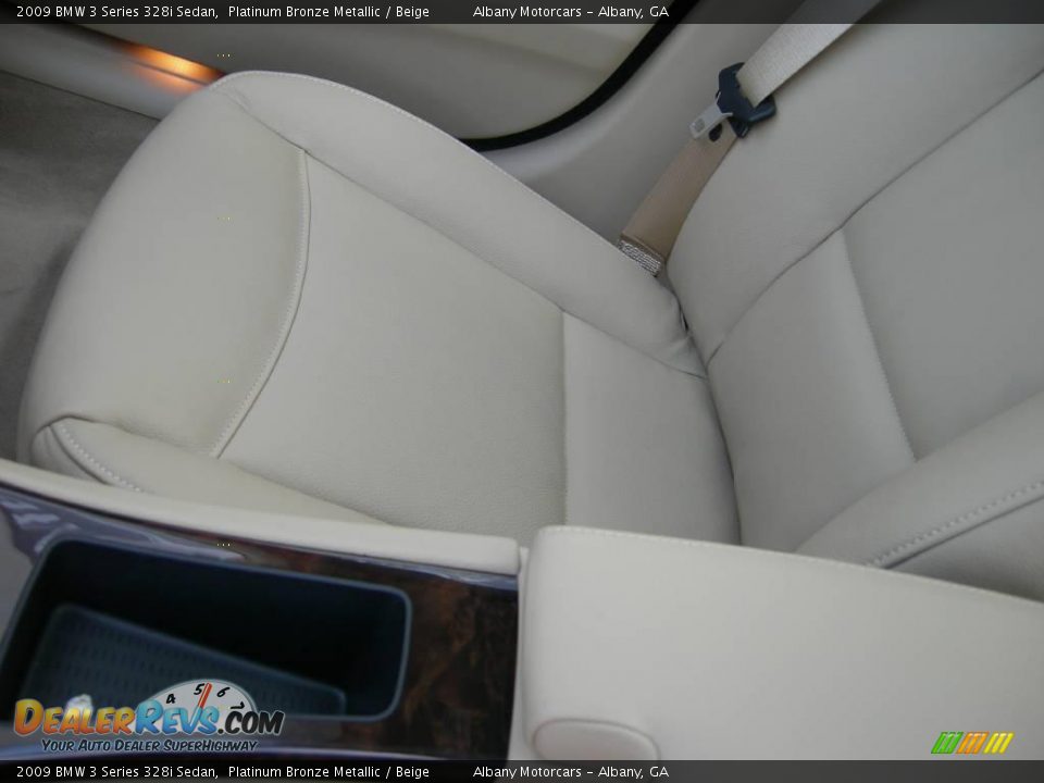 2009 BMW 3 Series 328i Sedan Platinum Bronze Metallic / Beige Photo #10