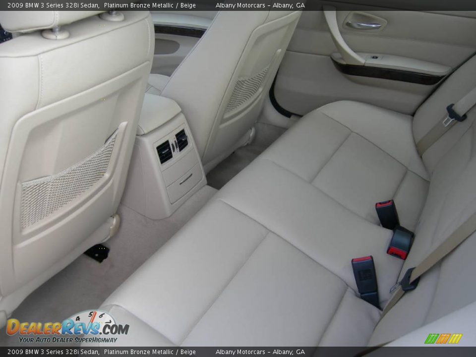 2009 BMW 3 Series 328i Sedan Platinum Bronze Metallic / Beige Photo #11