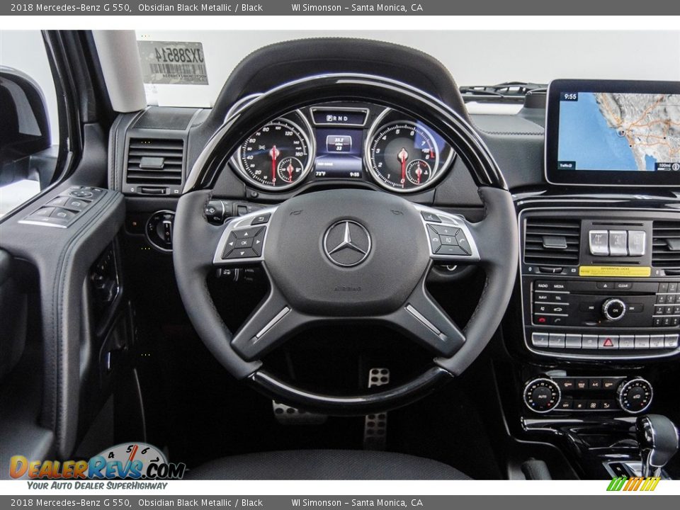 2018 Mercedes-Benz G 550 Steering Wheel Photo #4
