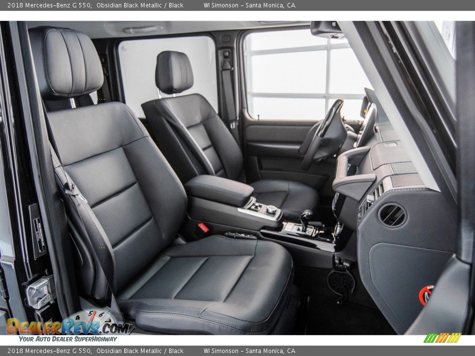 Front Seat of 2018 Mercedes-Benz G 550 Photo #6