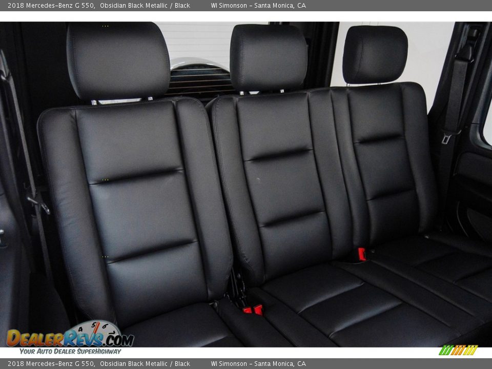 2018 Mercedes-Benz G 550 Obsidian Black Metallic / Black Photo #14