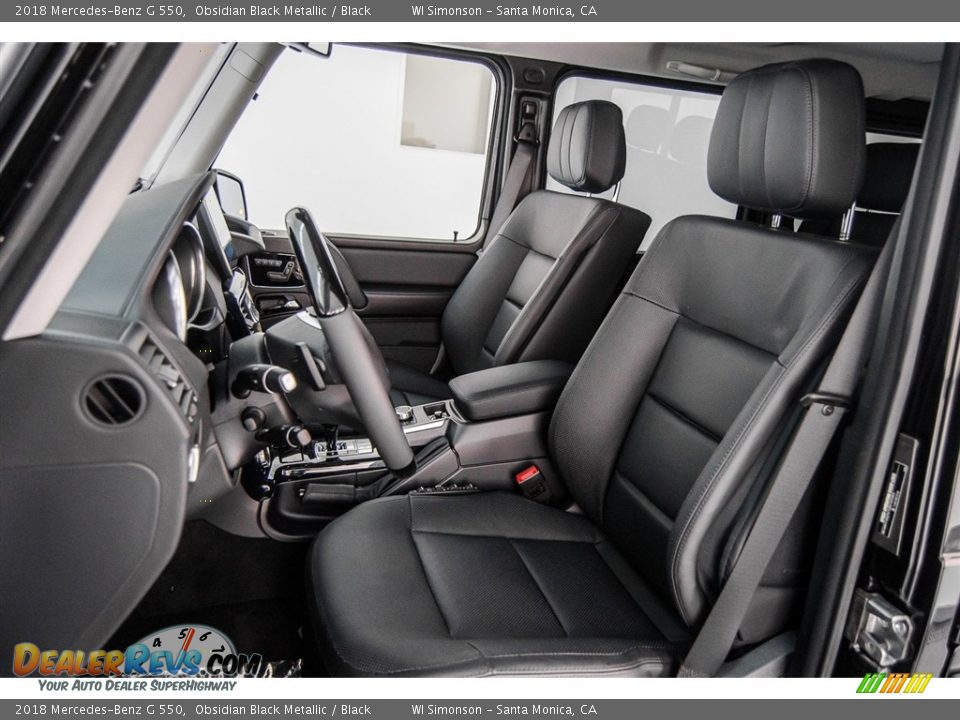Front Seat of 2018 Mercedes-Benz G 550 Photo #16