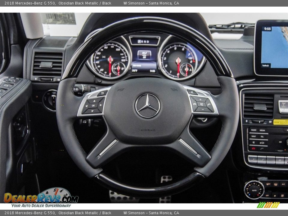 2018 Mercedes-Benz G 550 Steering Wheel Photo #20