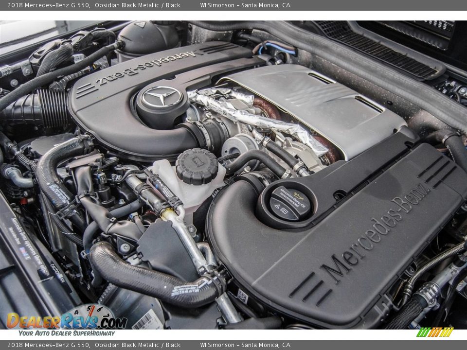 2018 Mercedes-Benz G 550 4.0 Liter DI biturbo DOHC 32-Valve VVT V8 Engine Photo #32