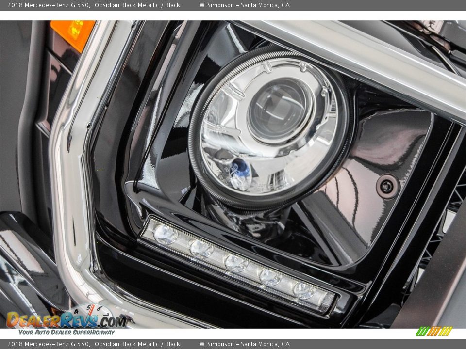 2018 Mercedes-Benz G 550 Obsidian Black Metallic / Black Photo #33