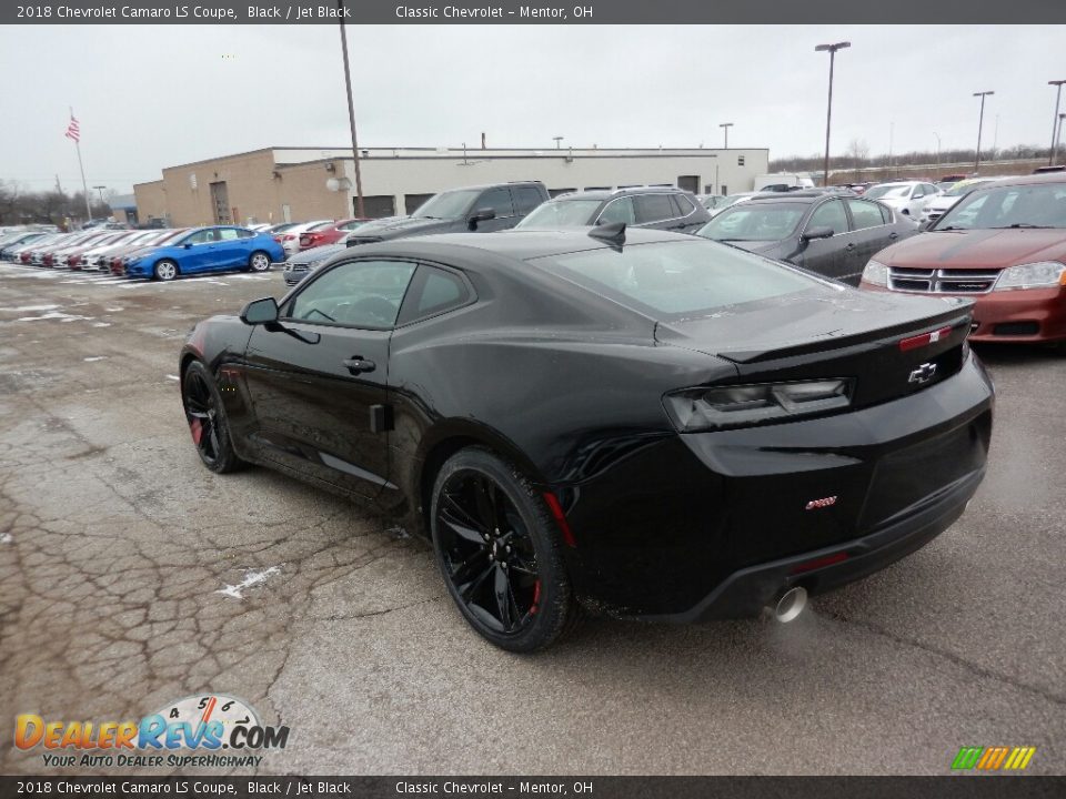 2018 Chevrolet Camaro LS Coupe Black / Jet Black Photo #5