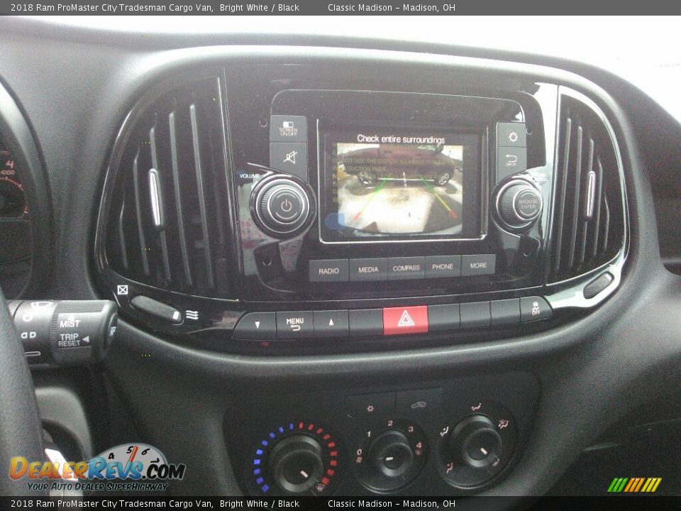 2018 Ram ProMaster City Tradesman Cargo Van Bright White / Black Photo #4