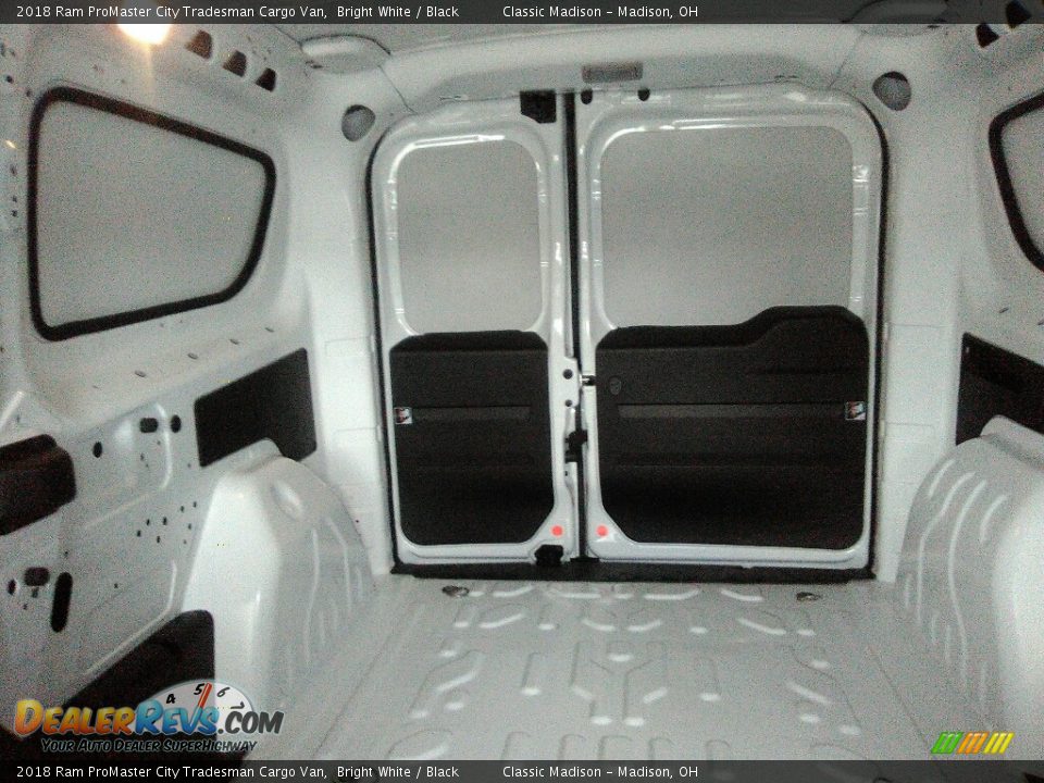 2018 Ram ProMaster City Tradesman Cargo Van Bright White / Black Photo #10
