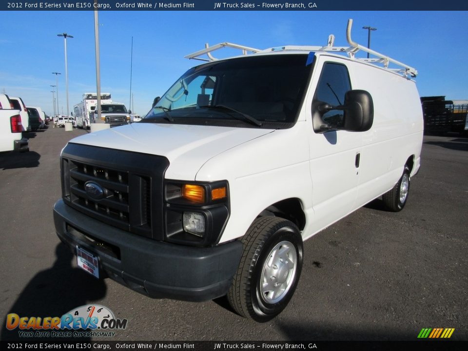 2012 Ford E Series Van E150 Cargo Oxford White / Medium Flint Photo #1