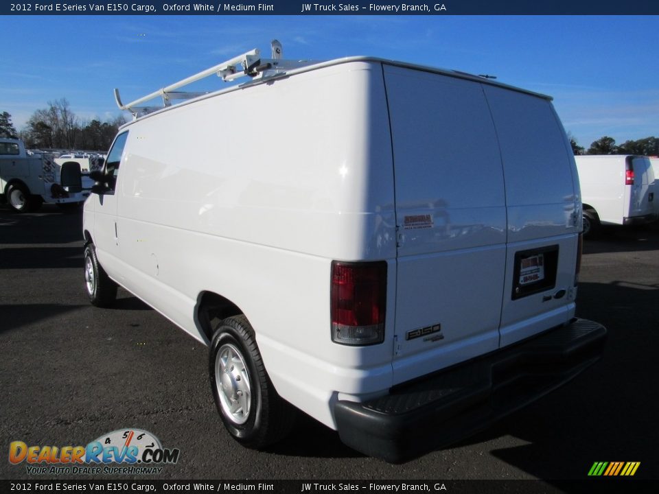 2012 Ford E Series Van E150 Cargo Oxford White / Medium Flint Photo #3