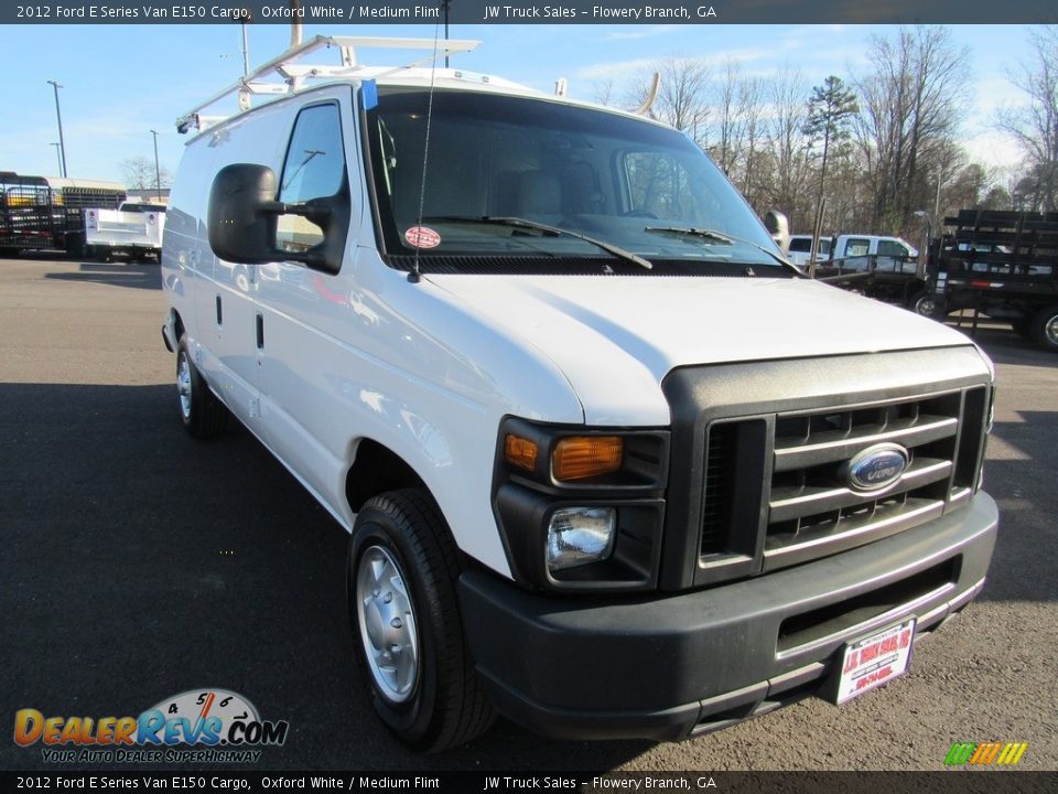 2012 Ford E Series Van E150 Cargo Oxford White / Medium Flint Photo #7