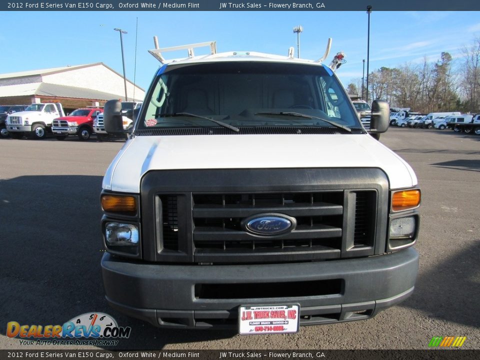 2012 Ford E Series Van E150 Cargo Oxford White / Medium Flint Photo #8