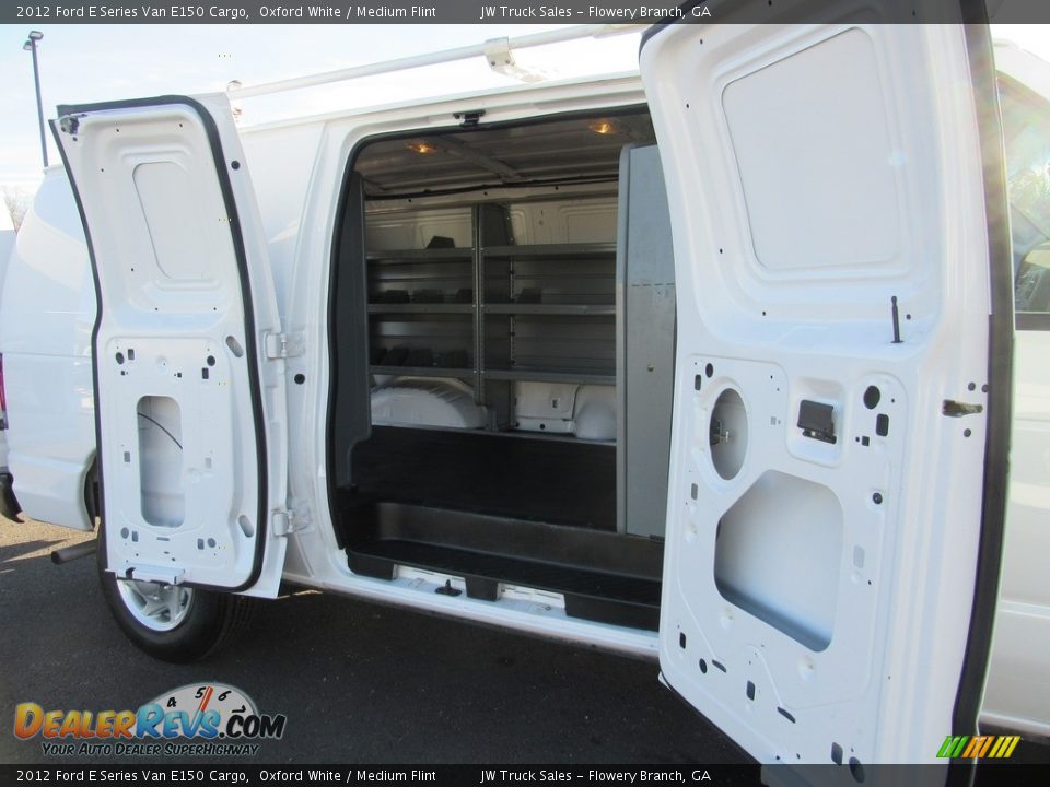 2012 Ford E Series Van E150 Cargo Oxford White / Medium Flint Photo #14
